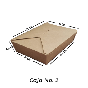 Caja para Alimentos No. 2
