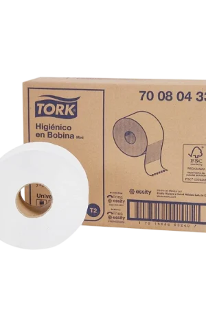 Papel higienico 1/una hoja 400 mt