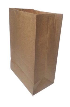 Bolsa Kraft fondo CUADRADO 16Lb