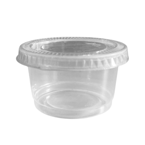 Envase/Vasito Souffle Transparente 3.25 oz