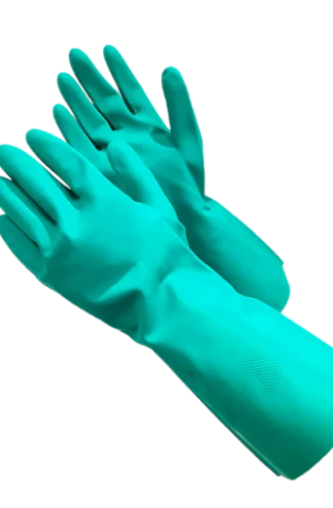 Guantes de Nitrilo para Uso Industrial Verde